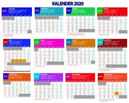 Kalender 2020 Paling Lengkap Karena Selain Terdapat Tanggal Kalender Indonesia Masehi Yang Dilengkapi Dengan Hari Libur Nasiona Kalender Indonesia Hari Libur
