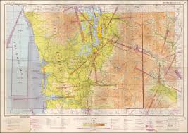 Restricted Seattle Sectional Aeronautical Chart