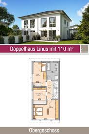 doppelhaus linus gemeinsames dach doppelhaus grundriss haus doppelhauser