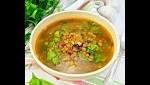 شوربة العدس بالخضار للرجيم