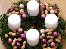 I use the white sand from dollar tree as it. Creative Christmas Decoration Diy Advent Wreath Ideas