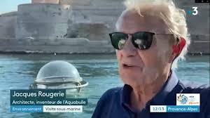 Jacques Rougerie en direct de France 3 Côte d'Azur