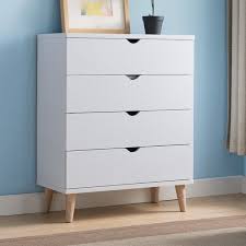 Altair 4 Drawer Standard Chest Modern Dresser Drawers Furniture
