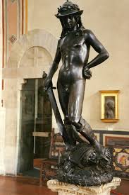 TIL that Michelangelo's “David” was sculpted to depict the Biblical story  of David vs Goliath, and that “David's” disproportionately small penis is  the result of intense fear. : r/todayilearned