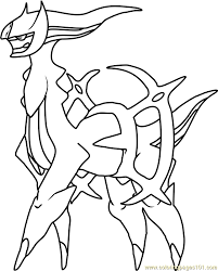 If your child loves interacting. Arceus Pokemon Coloring Page For Kids Free Pokemon Printable Coloring Pages Online For Kids Coloringpages101 Com Coloring Pages For Kids