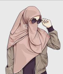 Gambar kartun cowok pakai topi. 1001 Gambar Kartun Muslimah Berhijab Cantik Bercadar Kacamata Nan Comel Kanalmu