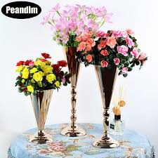 Complete the wedding table decoration with these beautiful and adorable card display, adorned with small, golden bells christmas wedding backdrop. Peandim Gold Flower Vase Bouquet Dry Flowers Holder Christmas Wedding Party Table Centerpieces Flowers Decoration Home Craft Big Offer 82f9a Goteborgsaventyrscenter
