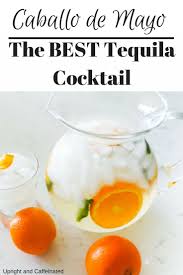 Pour a little tequila over ice and mix in some club soda before garnishing with a squeeze of lime and grapefruit. Caballo De Mayo The Best Tequila Cocktail Upright And Caffeinated Tequila Cocktails Best Tequila Healthy Alcoholic Drinks Recipes