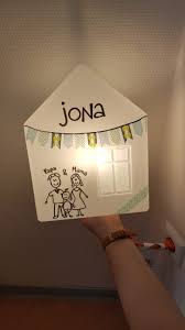 Aus Der Ikea Kinderzimmer Lampe Dromhem Ein Individuelles Hauschen Gebastelt Mit Washi Tape Und Edding Bemalt Toddler Room Lamp Paper Lamp