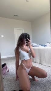 Emilyylouu Teasing In The Mirror In Her Tight Underwear | PimpBunny