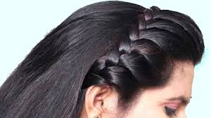 Hairstyle For Saree Long Frock For Marriages Occasion She Fashions Youtube