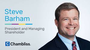 We are excited to announce Steve Barham has been elected to serve as  president and managing shareholder of the firm!