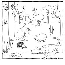 You can use our amazing online tool to color and edit the following australian animals colouring pages. Australia Coloring Page Coloring Home