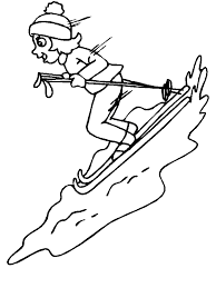 Playing Ski Winter Coloring Pages Gif 1515 2019 Sports Coloring Pages Coloring Pages Winter Bird Coloring Pages