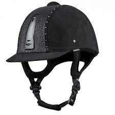 Dublin Silverline Fizz Diamante Helmet Horse Gear Riding Helmets Helmet