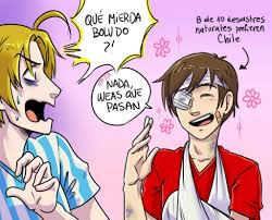 Que pasaria si peru,chile,mexico,venezuela,colombia, argentina y ecuador jugaran al reto de la botella. Peru X Chile 3 Yaoi Amino Espanol Amino