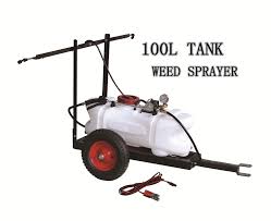 Not sure which tow behind sprayer to pick? 12v 100l Atv Garden Tow Behind Boom Weed Sprayer Tank Trailer Ebay