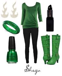 Shego From Kim Possible Disney Inspired Outfits Kim Possible Outfit Disney Bound Outfits