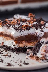 I love it deeply, but it's rare that i can carve out time for it. Chocolate Lasagna No Bake Dessert Natashaskitchen Com