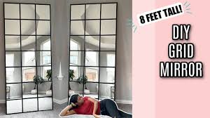 Maybe you would like to learn more about one of these? Diy Large Grid Mirror Ikea Hack Youtube
