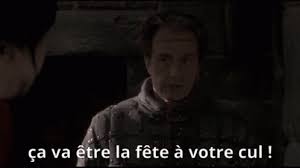 Voir plus d'idées sur le thème kaamelott, citations kaamelott, serie kaamelott. Kaamelott Maitre Darme Gif Kaamelott Maitredarme Cavaetrelafeteavotrecul Discover Share Gifs Cool Gifs Memes Funny
