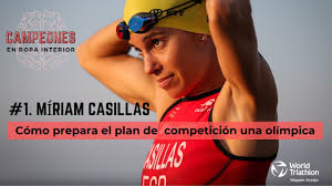 Cómo prepara el plan de competición una olímpica