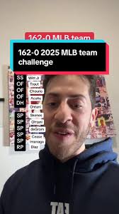 162-0 MLB Team Challenge for 2025 Season