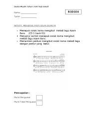 Kompang adalah alat muzik tradisional masyarakat melayu ( ) 2. Kssr Muzik Tahun 3