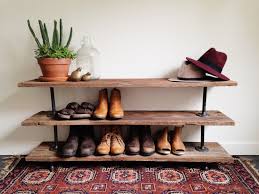 How To Breathe New Life Into Old Furniture Diy Shoe Rack Industrial Shoe Rack Entryway Furniture