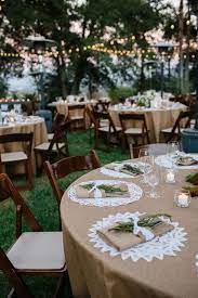 15 Stunning Rustic Outdoor Wedding Ideas You Will Love Wedding Backyard Reception Burlap Lace Wedding Rustic Wedding Details
