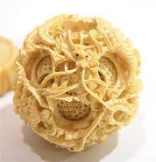 55mm splendiferous chinese jade flower magic puzzle ball + stand free shipping. Sold Price A Finely Carved Chinese Ivory Puzzle Ball Being Held Up By The Immortal Iron Crutch Li On A Circular Leaf Base Qing Dynasty 19th Invalid Date Aest