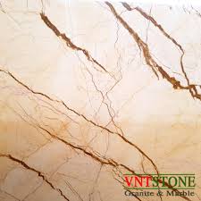 Đá Marble Kem Vàng Nhiệt Đới