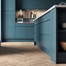 Organise, store and sort your pantry properly with the help of our carefully considered collection of pantry storage containers. Strada Matte Marine Blue Kitchens Direct Ni