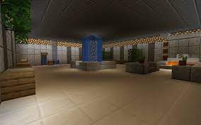 Hotel Lobby Cute Minecraft Houses Cool Minecraft Houses Minecraft Hotel