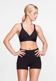 Fitness and athletics for women gained a lot of popularity in the 1970s. Braid Sports Bra Black