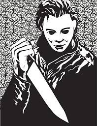 Horror Movies Printable Coloring Pages Scary Halloween Coloring Pages Halloween Coloring Pages Michael Myers Halloween
