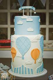 Hot Air Balloon Themed Baby Shower Baby Shower Cakes Shower Cakes Cake