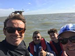 Terry is first person to complete swim from Sealand to Dovercourt