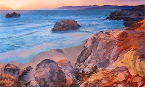 Check spelling or type a new query. Point Lobos At San Francisco Painting By Judith Barath