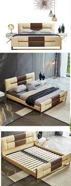 modern leather bedroom bed mobilya tasarimi karyola yatak basi