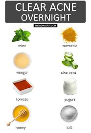 All You Need To Treat An Acne Overnight Is Some Natural Ingredients Found In Your Kitchen Dab A Small Amount Th Clear Acne Overnight Acne Overnight Clear Acne