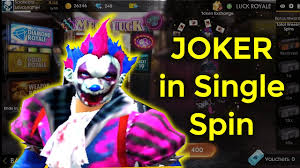 Gareena free fire new incubator ''jester manor. Free Fire Joker Night Clown Bundle In Single Spin Diamond Royale Akshayakz Youtube