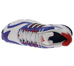 Adidas ist eine marke, die ihre wurzeln in der sportschuhproduktion hat. Adidas Originals Torsion Trdc Angesagte Herren Lauf Schuhe Im Retro Style Weiss Blau Rot