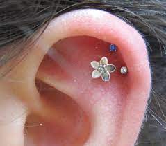 Helix Piercing Pictures And Images Page 67 Cool Ear Piercings Pretty Ear Piercings Unique Ear Piercings