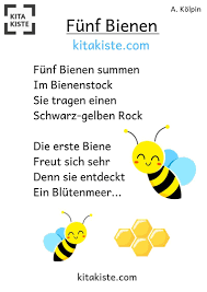 Kita Kiste Kinderlieder Gedichte Fur Krippe Und Kindergarten In 2020 Fingerspiele Bienen Fingerspiele Kindergarten