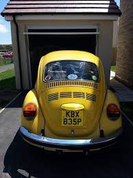 Image result for Rallye Yellow 1975 Beetle