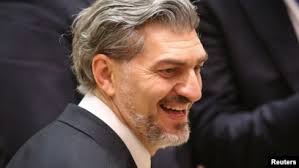 Ex-soccer player becomes Georgia's president in blow to EU aspirations