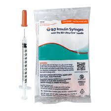 The needle is short and thin and covered with a fine layer of silicone to allow it to pass through the skin easily and. Bd Insulin Syringes 30g 3 10cc 0 3ml Diabetessupplies4less