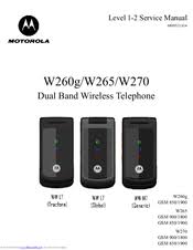 Revivo este post ya que me acaba de llegar uno de estos moto w259 y no lo puedo sacar me colaboran segun sus experiencias. Motorola W270 Manuals Manualslib