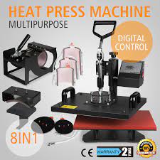229 2017 Year New Model 8 In 1 Digital Transfer Sublimation Heat Press Machine T Shirt Mug Hat Cap Heat Press Machine Press Machine Heat Press